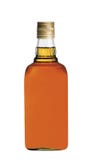 Botella de Wisky aislada en blanco fotografía de archivo libre de regalías Botella de Wisky aislada en blanco fotografía de archivo libre de regalías