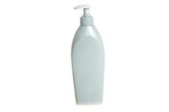 Bottles bottles and containers gray colored box with a white background Royalty Free Stock Photo Bottles bottles and containers gray colored box with a white background Royalty Free Stock Photo