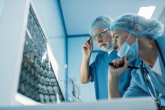 bottom view of doctors looking stock photography bottom view of doctors looking stock photography