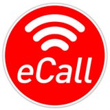 Botão com sistema da chamada de Emergeny da chamada de E ilustração do vetor Botão com sistema da chamada de Emergeny da chamada de E ilustração do vetor