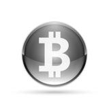 botón de la moneda de 3d Bitcoin Ilustración del vector libre illustration botón de la moneda de 3d Bitcoin Ilustración del vector libre illustration