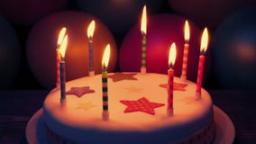 Bougies D Anniversaire Soufflees Dans L Obscurite Banque De Videos Video Du Lumineux Coup Bougies D Anniversaire Soufflees Dans L Obscurite Banque De Videos Video Du Lumineux Coup