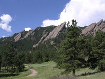 Boulder Colorado Flatirons Fotos de archivo Boulder Colorado Flatirons Fotos de archivo