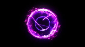 Boule de feu de plasma avec des flammes sur le fond noir belle lumi?re Lignes de lueur sous la forme de sphère Animation de boucl illustration libre de droits Boule de feu de plasma avec des flammes sur le fond noir belle lumi?re Lignes de lueur sous la forme de sphère Animation de boucl illustration libre de droits