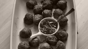 Boulettes de viande pour le dîner Boulettes de viande pour le dîner