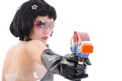 Bounty Hunter Girl Royalty Free Stock Image Bounty Hunter Girl Royalty Free Stock Image