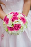 Bouquet de mariage de beauté des roses rouges et blanches photo libre de droits Bouquet de mariage de beauté des roses rouges et blanches photo libre de droits