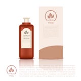 Bouteille cosmétique et une boîte illustration stock Bouteille cosmétique et une boîte illustration stock