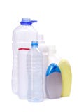Bouteilles de plastiques Photo stock Bouteilles de plastiques Photo stock