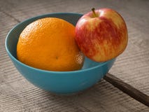 Bowl with fresh fruits stock photos Bowl with fresh fruits stock photos