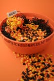 Bowl Of Halloween Candy Stock Images