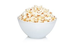 Bowl of popcorn stock photo Bowl of popcorn stock photo