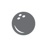 Bowling ball icon. Simple element illustration. Bowling ball symbol design template. Can be used for web and mobile royalty free illustration Bowling ball icon. Simple element illustration. Bowling ball symbol design template. Can be used for web and mobile royalty free illustration