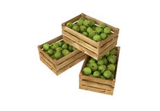 box isolated wooden Вполне плодоовощ яблок белизна изолированная предпосылкой иллюстрация штока box isolated wooden Вполне плодоовощ яблок белизна изолированная предпосылкой иллюстрация штока