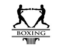 Boxe tournament clip art logo stock illustration Boxe tournament clip art logo stock illustration
