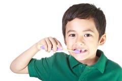 Boy And Toothbrush Stock Image Boy And Toothbrush Stock Image