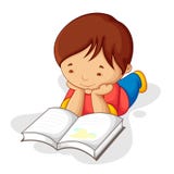 Boy Reading Book