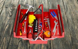 Boîte à outils images stock Boîte à outils images stock