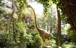 Brachiosaurus-recente Juraperiode /156-145 miljoen jaren geleden stock afbeeldingen Brachiosaurus-recente Juraperiode /156-145 miljoen jaren geleden stock afbeeldingen