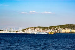 Brandbestrijdingsvliegtuigen in Kroatië royalty-vrije stock foto Brandbestrijdingsvliegtuigen in Kroatië royalty-vrije stock foto