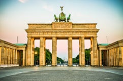 Brandenburg Gate in Berlin, Germany stock photos Brandenburg Gate in Berlin, Germany stock photos