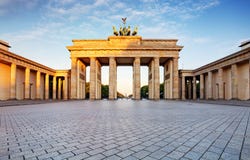Branderburger Tor- Brandenburg Gate in Berlin, Germany stock photography Branderburger Tor- Brandenburg Gate in Berlin, Germany stock photography