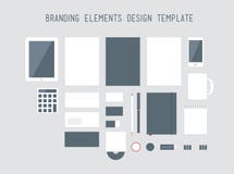Branding design elements vector set royalty free illustration Branding design elements vector set royalty free illustration