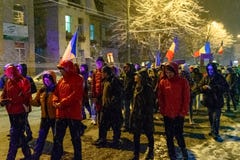 Brasov,Romania: All for justice protest December 2017 Stock Photography Brasov,Romania: All for justice protest December 2017 Stock Photography