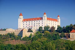 Bratislava Castle Bratislavsky hrad, Slovakia royalty free stock image Bratislava Castle Bratislavsky hrad, Slovakia royalty free stock image
