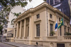 Brazilian Academy of Letters - Rio de Janeiro royalty free stock photos Brazilian Academy of Letters - Rio de Janeiro royalty free stock photos