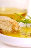 Bread And Olive Oil Royalty Free Stock Image