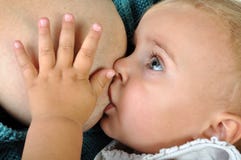 Breastfeeding Royalty Free Stock Images