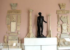 Breathtaking scene of priceless artifacts in one of many exhibits,The Louvre,Paris,France,2016 Royalty Free Stock Photo Breathtaking scene of priceless artifacts in one of many exhibits,The Louvre,Paris,France,2016 Royalty Free Stock Photo
