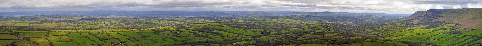 Brecon Panoramic Stock Photos