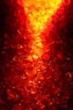 Brennender roter und gelber Quarz-Kristall-Hintergrund lizenzfreie stockfotografie Brennender roter und gelber Quarz-Kristall-Hintergrund lizenzfreie stockfotografie