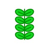 Briar leaf icon vector sign and symbol isolated on white background, Briar leaf logo concept vector illustration Briar leaf icon vector sign and symbol isolated on white background, Briar leaf logo concept vector illustration