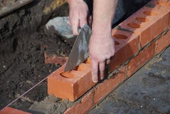 Brick layer stock photos Brick layer stock photos