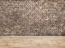 brick wall and wooden floor stock image brick wall and wooden floor stock image