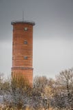 Brick Water Tower Royalty Free Stock Photography
