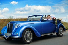 Bride And Groom Kissing In The Car Royalty Free Stock Photo Bride And Groom Kissing In The Car Royalty Free Stock Photo