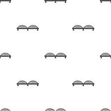 Bridge icon in black style isolated on white background. Building pattern stock vector illustration. Bridge icon in black style isolated on white background Stock Images Bridge icon in black style isolated on white background. Building pattern stock vector illustration. Bridge icon in black style isolated on white background Stock Images
