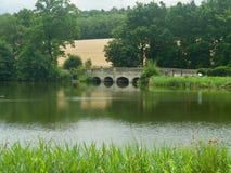 Bridge On The Lake Royalty Free Stock Images Bridge On The Lake Royalty Free Stock Images