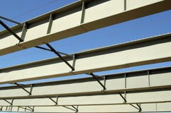 Bridge Steel Construction Stock Images