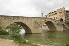 The bridge Valderrobres royalty free stock photos The bridge Valderrobres royalty free stock photos