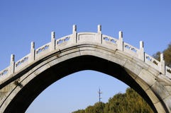 Bridge With Arch Architecture Royalty Free Stock Images