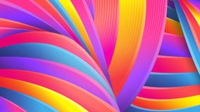 Bright abstract geometric background. Vector. Colorful colors of the rainbow. Distorted intersecting wavy lines. stock illustration Bright abstract geometric background. Vector. Colorful colors of the rainbow. Distorted intersecting wavy lines. stock illustration