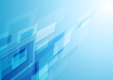 Bright blue hi-tech abstract background stock illustration Bright blue hi-tech abstract background stock illustration