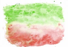 Bright red crimson and green lime green mixed abstract watercolor background. It`s useful for greeting cards royalty free stock photography Bright red crimson and green lime green mixed abstract watercolor background. It`s useful for greeting cards royalty free stock photography
