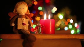 Brinquedo e velas da menina Brinquedo e velas da menina
