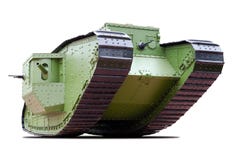 British Mark V Tank Royalty Free Stock Photography British Mark V Tank Royalty Free Stock Photography